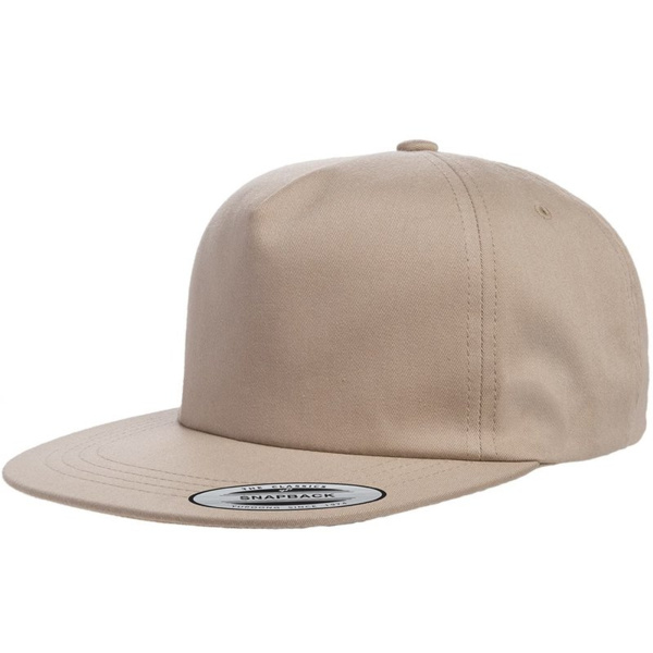 Lightly-Structured Five-Panel Snapback Cap Thumbnail