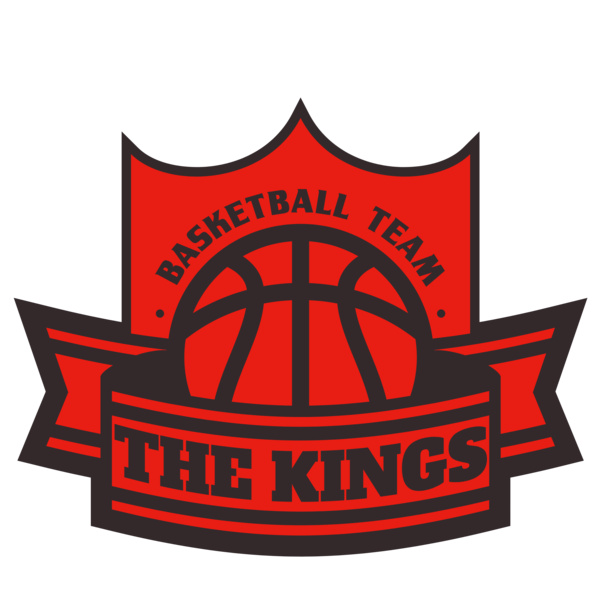 The Kings Basketball team Logo Template Thumbnail