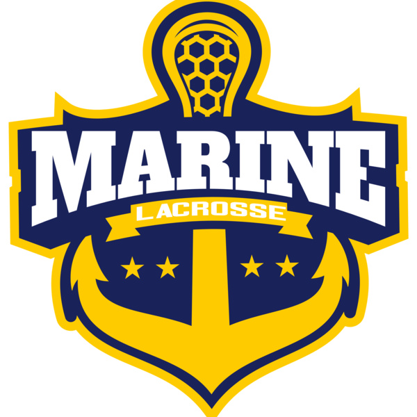 Marine Lacrosse Logo Template Thumbnail