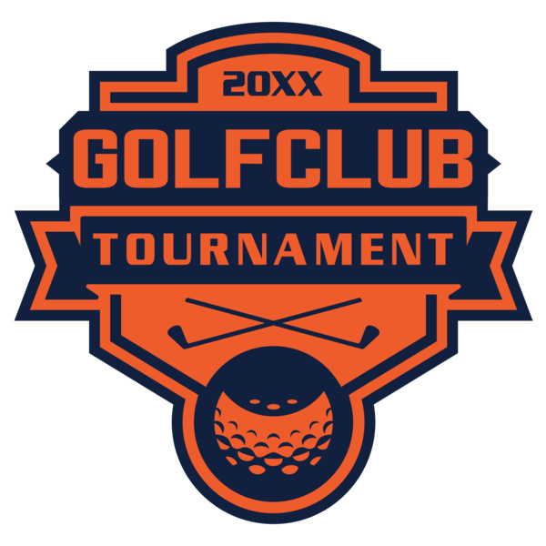 Golf club Tournament logo template 02 Thumbnail