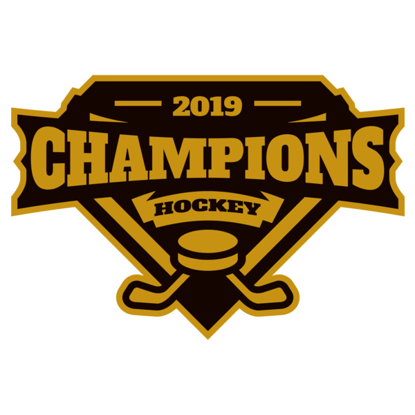 Champions Hockey logo template Thumbnail