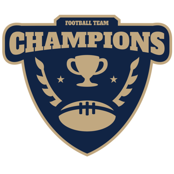 Champions Football Team logo template Thumbnail