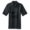 Heavyweight Cotton Pique Polo with Pocket Thumbnail