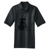 Heavyweight Cotton Pique Polo with Pocket Thumbnail