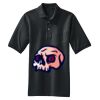 Heavyweight Cotton Pique Polo with Pocket Thumbnail