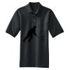 Heavyweight Cotton Pique Polo with Pocket Thumbnail
