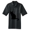 Heavyweight Cotton Pique Polo with Pocket Thumbnail