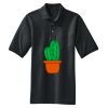 Heavyweight Cotton Pique Polo with Pocket Thumbnail
