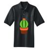 Heavyweight Cotton Pique Polo with Pocket Thumbnail