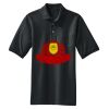 Heavyweight Cotton Pique Polo with Pocket Thumbnail