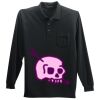 Long Sleeve Silk Touch Polo with Pocket Thumbnail