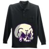 Long Sleeve Silk Touch Polo with Pocket Thumbnail