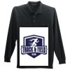 Long Sleeve Silk Touch Polo with Pocket Thumbnail