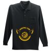 Long Sleeve Silk Touch Polo with Pocket Thumbnail