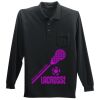 Long Sleeve Silk Touch Polo with Pocket Thumbnail