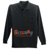 Long Sleeve Silk Touch Polo with Pocket Thumbnail