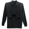 Long Sleeve Silk Touch Polo with Pocket Thumbnail