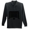 Long Sleeve Silk Touch Polo with Pocket Thumbnail