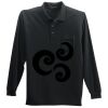 Long Sleeve Silk Touch Polo with Pocket Thumbnail