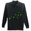 Long Sleeve Silk Touch Polo with Pocket Thumbnail
