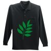 Long Sleeve Silk Touch Polo with Pocket Thumbnail