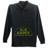 Long Sleeve Silk Touch Polo with Pocket Thumbnail