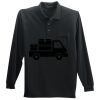 Long Sleeve Silk Touch Polo with Pocket Thumbnail