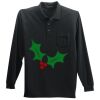 Long Sleeve Silk Touch Polo with Pocket Thumbnail