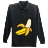 Long Sleeve Silk Touch Polo with Pocket Thumbnail