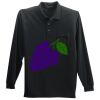 Long Sleeve Silk Touch Polo with Pocket Thumbnail