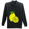 Long Sleeve Silk Touch Polo with Pocket Thumbnail