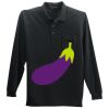 Long Sleeve Silk Touch Polo with Pocket Thumbnail