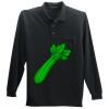 Long Sleeve Silk Touch Polo with Pocket Thumbnail