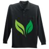 Long Sleeve Silk Touch Polo with Pocket Thumbnail