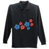 Long Sleeve Silk Touch Polo with Pocket Thumbnail