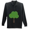 Long Sleeve Silk Touch Polo with Pocket Thumbnail