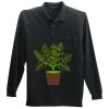 Long Sleeve Silk Touch Polo with Pocket Thumbnail