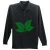Long Sleeve Silk Touch Polo with Pocket Thumbnail
