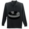 Long Sleeve Silk Touch Polo with Pocket Thumbnail