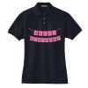 Women's Heavyweight Cotton Pique Polo Thumbnail