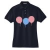 Women's Heavyweight Cotton Pique Polo Thumbnail