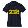 Women's Heavyweight Cotton Pique Polo Thumbnail