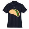 Women's Heavyweight Cotton Pique Polo Thumbnail