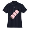Women's Heavyweight Cotton Pique Polo Thumbnail