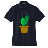 Women's Heavyweight Cotton Pique Polo Thumbnail