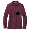 Women's Silk Touch Long Sleeve Polo Thumbnail