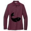 Women's Silk Touch Long Sleeve Polo Thumbnail