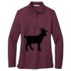 Women's Silk Touch Long Sleeve Polo Thumbnail
