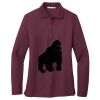 Women's Silk Touch Long Sleeve Polo Thumbnail