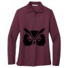 Women's Silk Touch Long Sleeve Polo Thumbnail